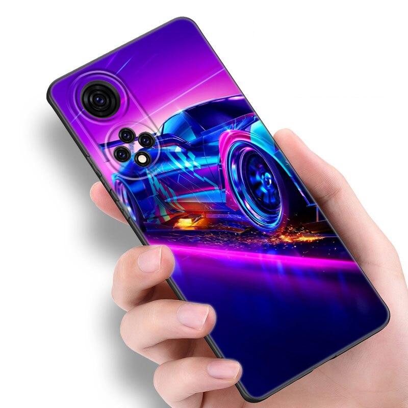 Чехол для телефона Sports Car JDM Drift для Huawei Honor 60 50 Mate 40 30 20 10 Lite Nova 9 8 Pro 7 SE Y60 30S 8i 7i 5T Premium Cover