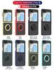 For Samsung Galaxy Z Flip 3 4 5 6 Case Magnet Ring Stand Matte Armor Phone Case For Galaxy Z FLIP3 FLIP4 FLIP5 FLIP6 Back Cover