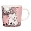 [Официальный импорт] Кружка Moomin Classic LOVE, 30-летний юбилей, Можно использовать в микроволновой печи и посудомоечной машине, Издание к 80-летнему юбилею, В подарочной упаковке, Розовый, 0,3 л