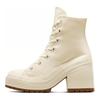 Converse Chuck 70 Estilo Tacón Alto Zapatilla Alta de Lona para Mujer Blanco Roto