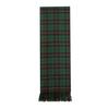 Retro Coffee-colored Plaid Scarf Women's Autumn and Winter Warm Temperament Green Plaid Fringed Scarf Temperament White