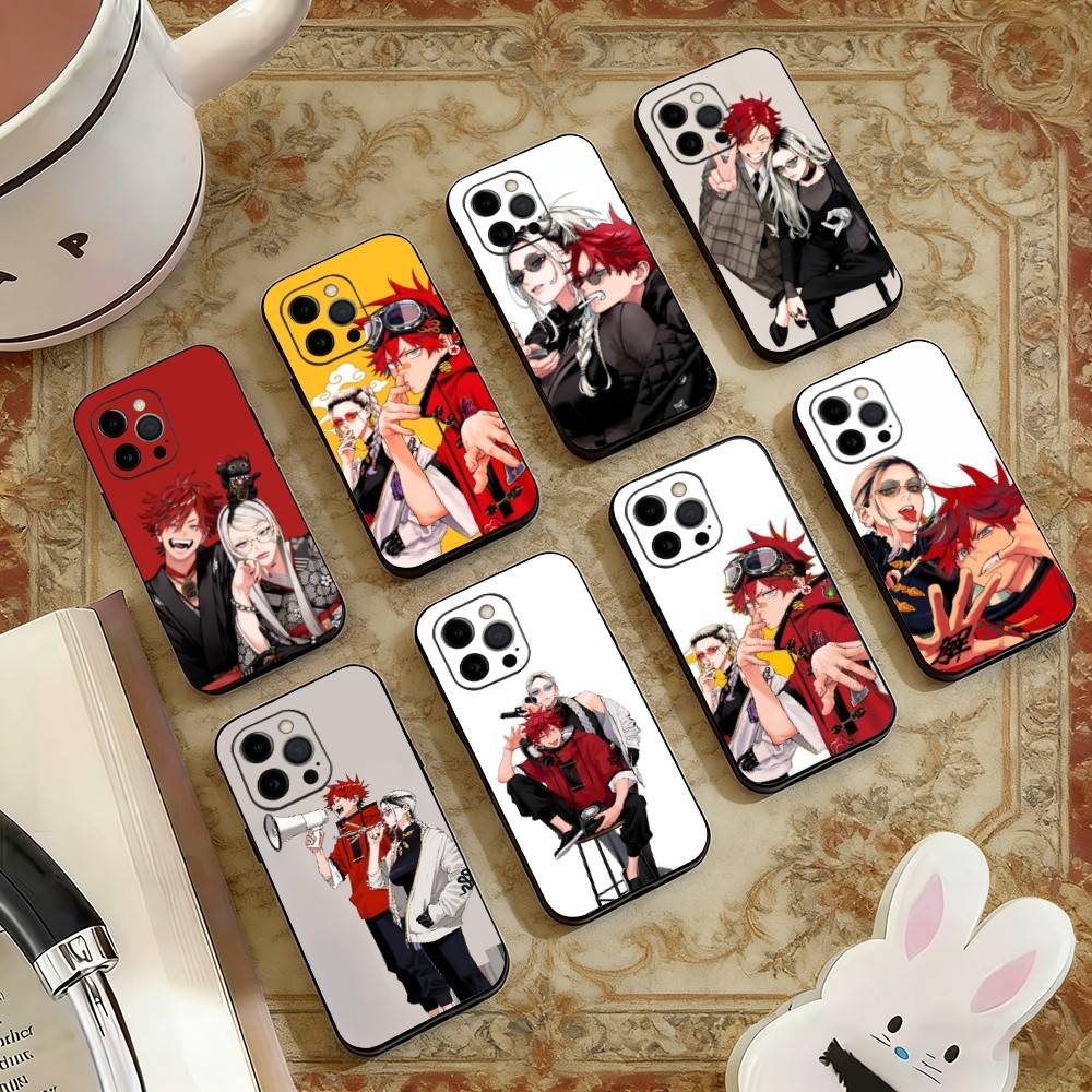 G-Gokurakugai A-Alma Чехол для телефона Силиконовый Мягкий Для IPhone 17 16 15 14 13 12 11 X XR Plus Pro Max Plus