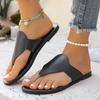 Мода 2025 Лето Новые Шлепанцы Женские Тапочки Уличные Низкий Каблук Большой Размер Сандалии Высокое Качество Повседневные Пляжные Тапочки Zapatos Mujer
