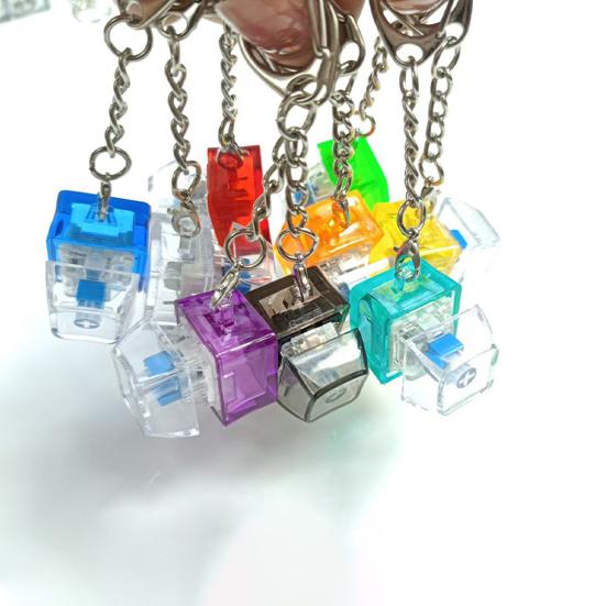 1/10 шт. Кликер для клавиатуры Игрушка для снятия стресса Снятие тревоги Фокус Брелок-подвеска Маленькая Портативная Легкая Игрушка-непоседа