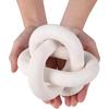 3-Звеньевая Декор Сучки Сосны Деревянная Цепь Декор Декор Полки Ручная Резьба Кофейный Столик Современный Фермерский Дом Бохо Сельский Декор Простой