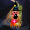 Halloween Decoration Luminous Hat Ghost LED Hat Garden Party Decoration Props Glowing Cute Witch Hat Halloween Pendant