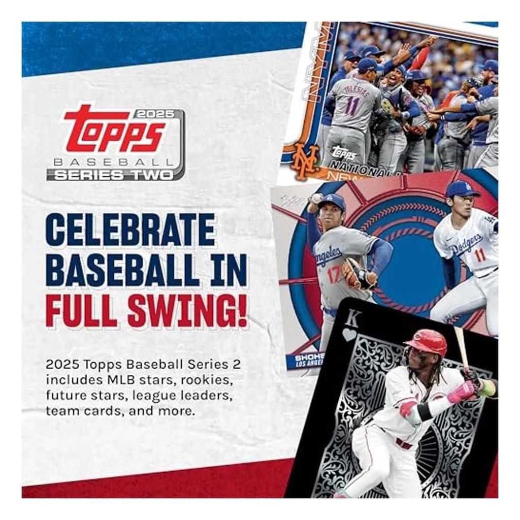2025 Topps MLB Baseball Series 2 Fat Pack (36 cards per pack)