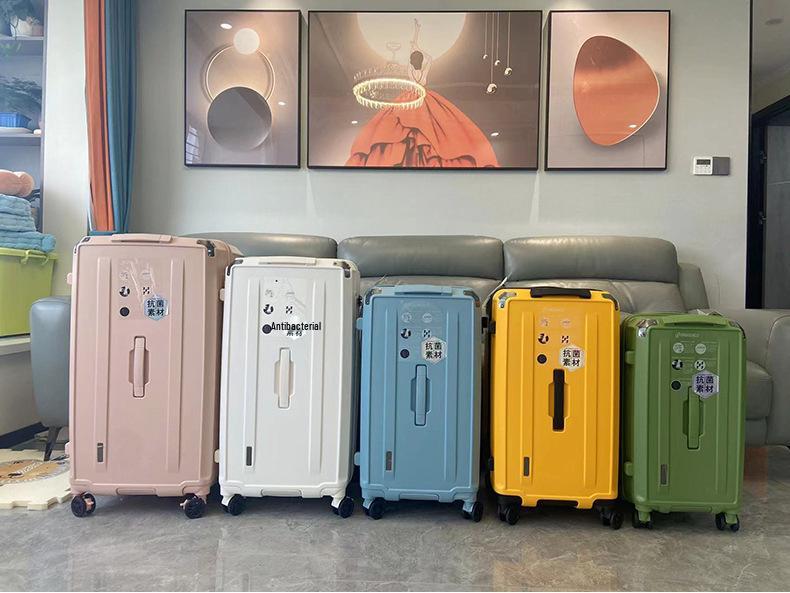 Большая пятиколесная дорожная сумка-чемодан с тормозом и кодовым замком