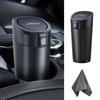 Corolla Cross Car Trash Slim Soft Trash Can with Two Lid Opening Custom Interior Accessory for Corolla Stylish Trash Can for Car Convenient Car