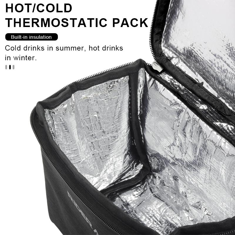 Сумка на руль велосипеда с сенсорным экраном, сумка на руль велосипеда, термомногофункциональная, портативная, для езды на велосипеде на открытом воздухе