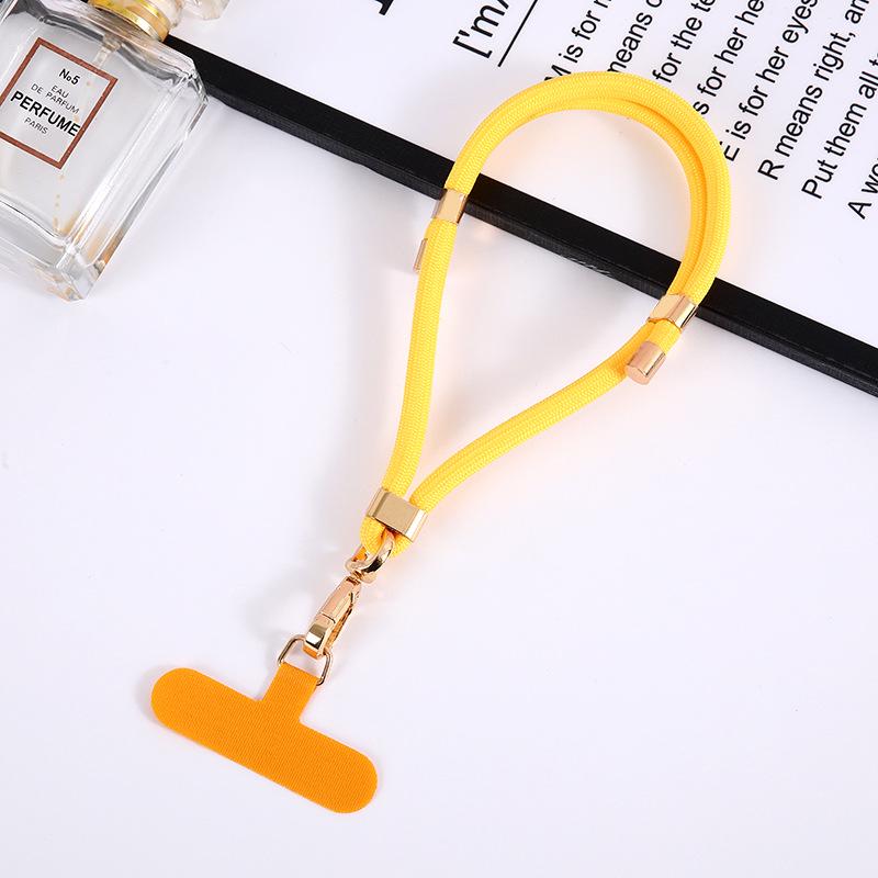 Adjustable Nylon Mobile Lanyard with Clip – Multifunctional Anti-Lost Wrist Strap
