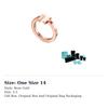 TIFFANY & CO. 18K Rose Gold Rings Unisex GRP07782
