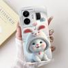 Чехол для Realme GT3 RMX3709 Милый Забавный Мультяшный Чехол Мягкий Силиконовый Чехол Для Realme GT Neo 5 Neo5 240W RealmeGT3 Задняя Крышка Coque