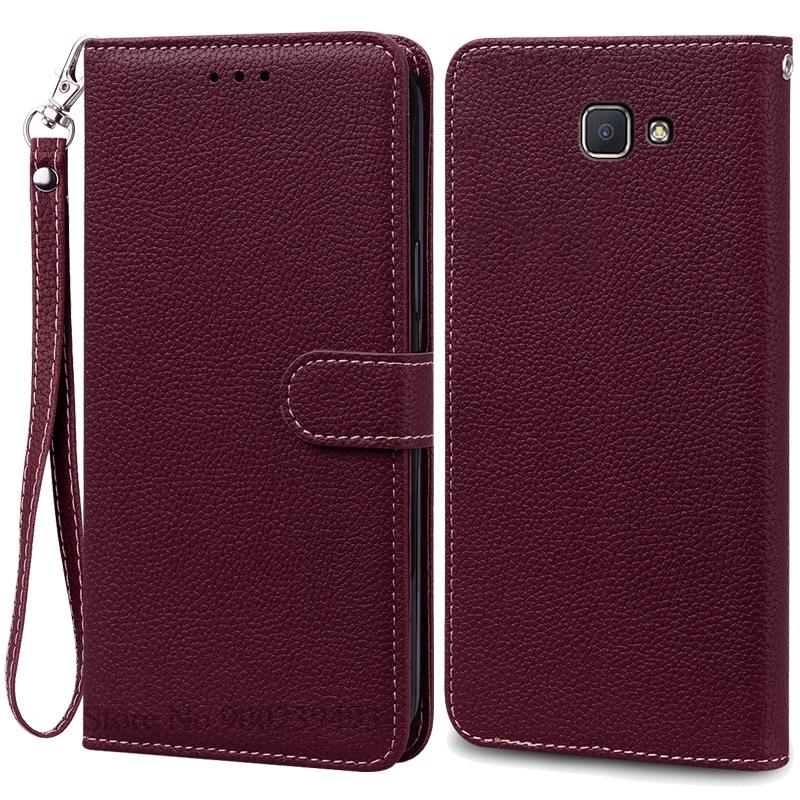 Чехол J5 Prime для Samsung J5 Prime, кожаный чехол-кошелек, откидная крышка для Samsung Galaxy J5 Prime, чехол SM-G570F, чехол Fundas