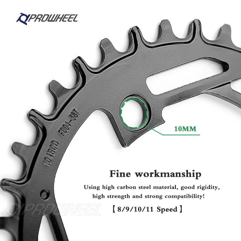 Prowheel Горный велосипед Узкое Широкое Зубчатое Колесо 32T 34T 36T 38T 40T Звезда Велосипеда MTB Стальная Звездочка Компоненты Шатуна