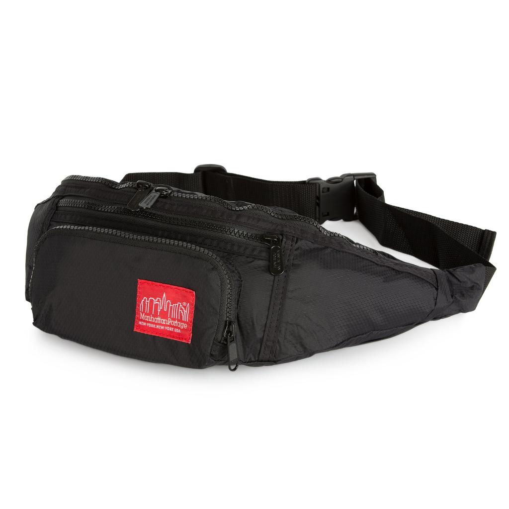Portage Packable Collection Alleycat Waist Bag Waist Pouch Bag Black XS Manhattan MP1101PKB-BLK