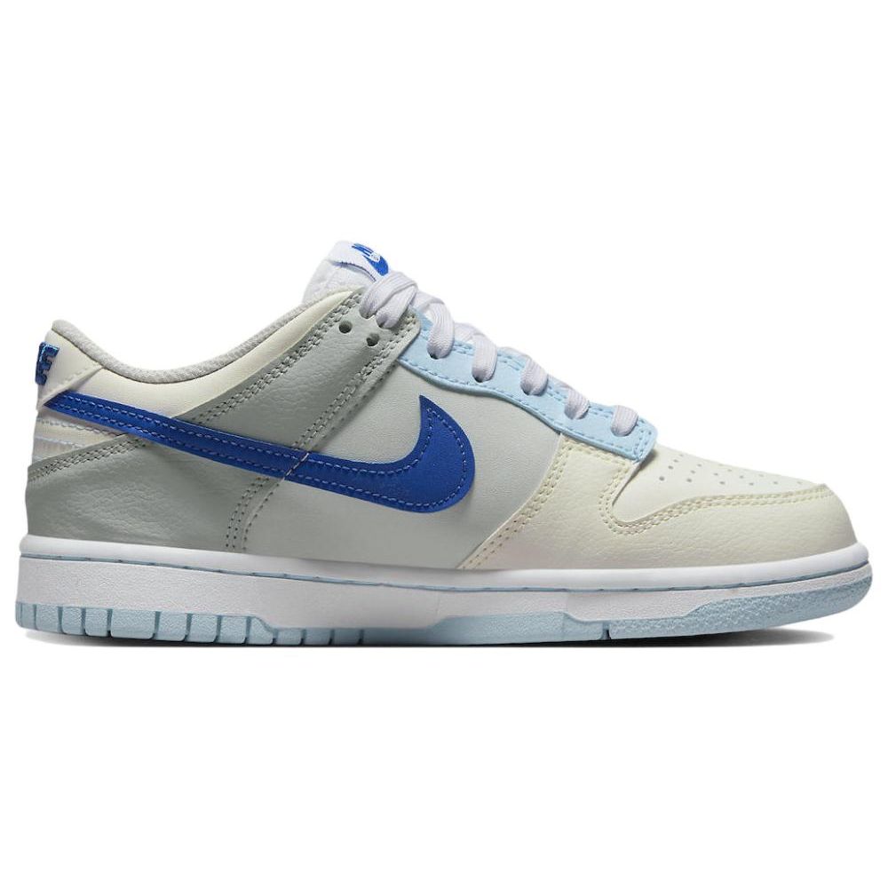 Nike Dunk Low GS Just Stitch It - Детские кроссовки Hyper Royal Cream Ivory White FB1843-141