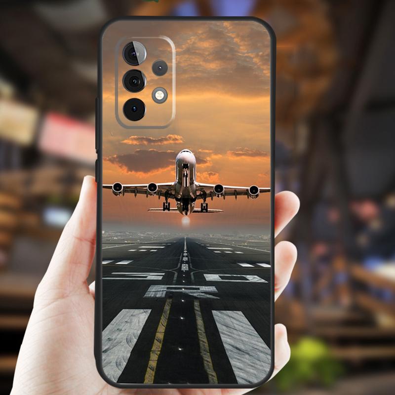 Кейс пилота для самолета для Samsung Galaxy A32 A56 A16 A15 A22 A52 A54 A14 A26 A36 A55 A35 A05 A06 A53 A33 A13
