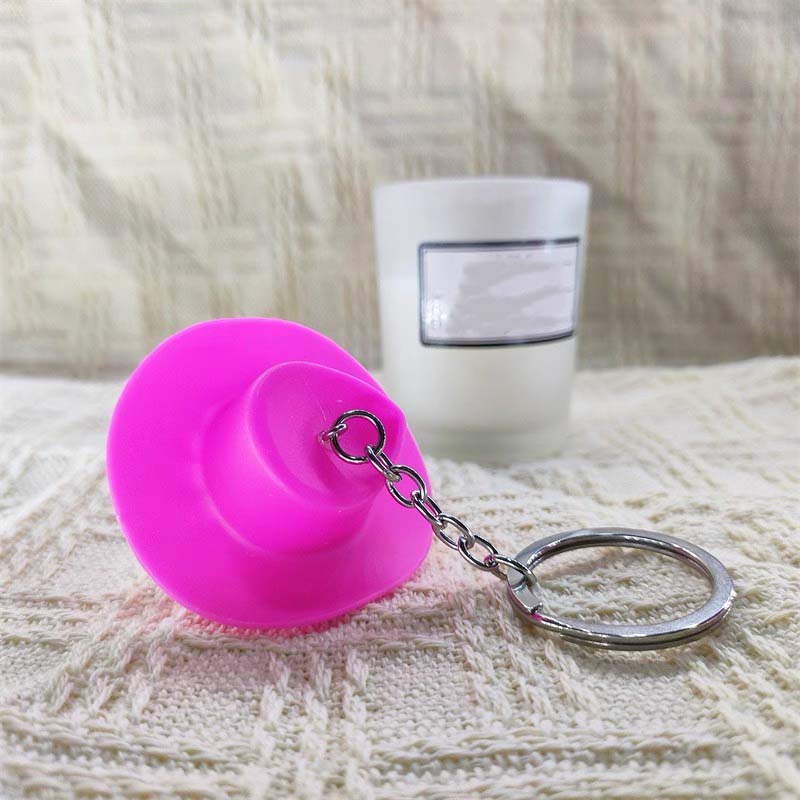 WTEMPO Ковбойская шляпа Мини диско-шар Брелок Блестящий Брелок-подвеска в виде диско-шара DIY Ретро набор брелоков Ключ от машины/Ключ от двери/Сумка Рождественская елка Декор Подвеска