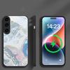 Счастливая Бабочка Картина подходит для Samsung Galaxy S26 Ultra S20 FE S21 S22+ 23 Plus S24 Ultra 25 Edge черная Стеклянная Чехол для Телефона
