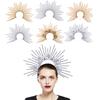 1PC Baroque Tiara Sun Goddess Mary Halocrown Headband Greek Spiked Halocrown Headpiece Crown Halocrown Multiple Options Available
