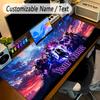 Large Mouse PadSolo Leveling Custom Name Text Personalized Desk Mat Non Slip Gaming Pad