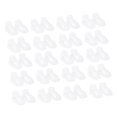 ULDIGI Прозрачный Дисплей для Детской Обуви Пластиковый Поддерживающий Обувь Предотвращающий Форму Морщины для Дома Магазинов 100 штук Подставки Держатели Форма Морщины
