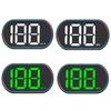 GPS KMH MPH HUD Digital Speedometer Head Up Display Digital Speed Meter Gauge Big Font Speed Car Electronics Accessories