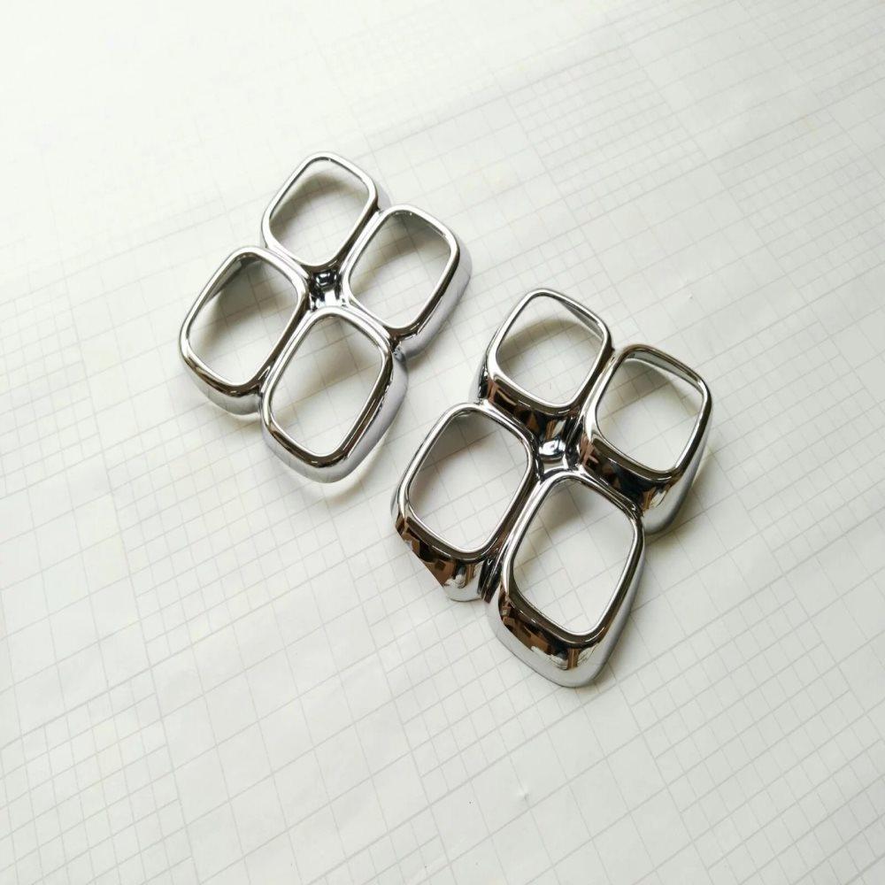 ABS хромированная передняя противотуманная фара, накладка, рамка лампы противотуманной фары, наклейка, внешние аксессуары для Kia Sportage 4 QL 2016 2017