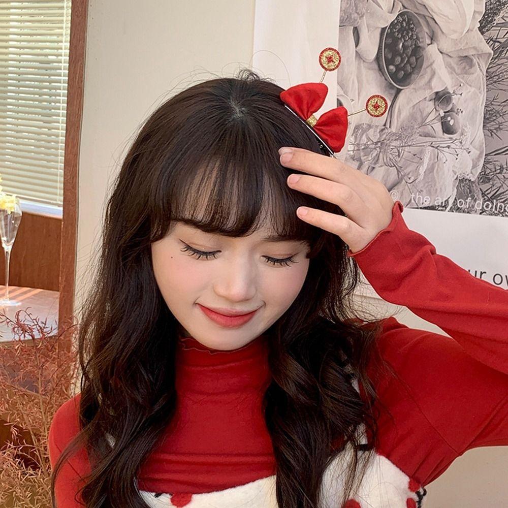 Hair Accessories Cloth Bow Headband Chinese Style Hairpin Bowknot Hair Clip Child Hair Accessories