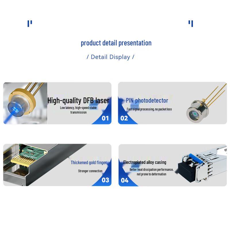 SRDIT 1.25G Gigabit SFP Optical Transceiver