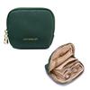 Small Jewelry Travel Case for Crystal Bracelets Rings Bangles with Smooth Zipper Jewelry Pouch for Journey Storage Coin Pouch