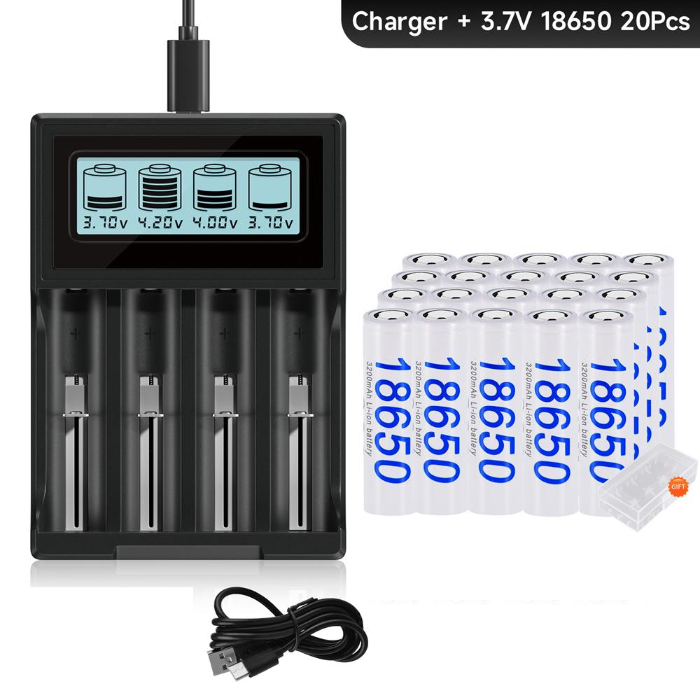 3.7V 18650 Li-ion аккумулятор 3200mAh 18650 литиевый аккумулятор для налобного фонарика Power Bank и т.д.