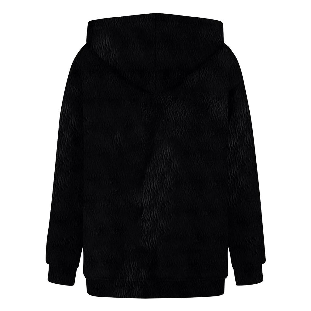 Ladies Fashion Casual Long Sleeve Printed Round Neck Hoodie Pullover Top