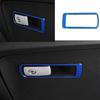 Storage Box Handle Trim Co-Pilot For BMW X3 G01 X4 G02 2018- Blue Steel 1PCS