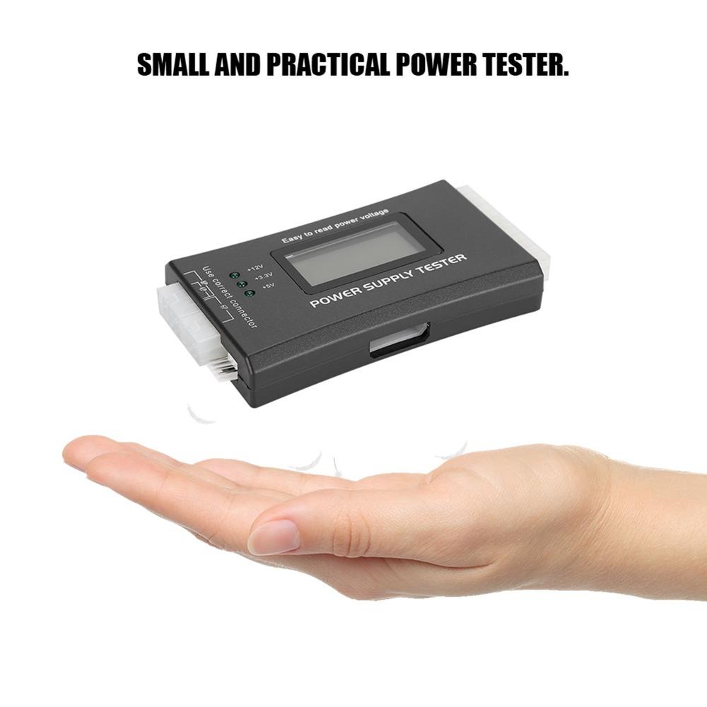 20/24 Pin Connector Computer PC Power Supply Tester Host Inspection Tool Power Supply Inspection