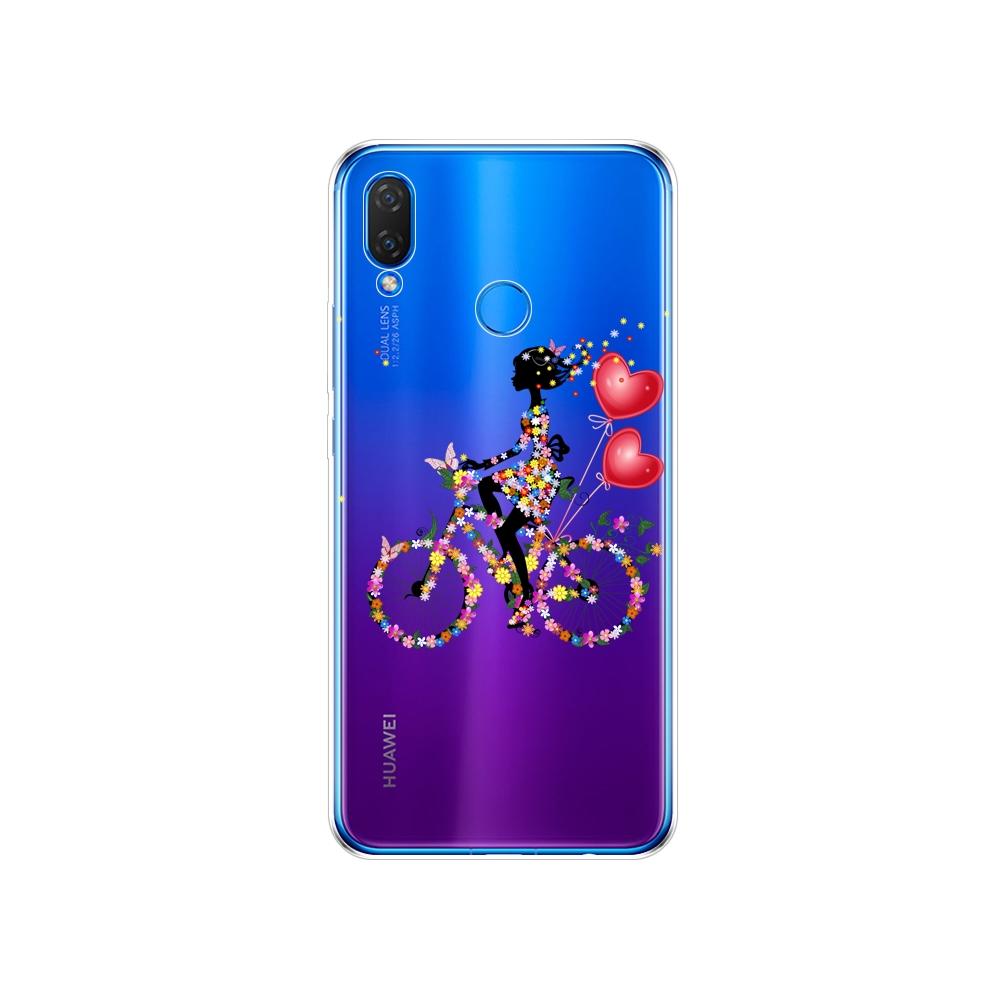 Чехол для телефона Huawei Nova 3 3i 3e, мягкий силиконовый чехол TPU для Nova3 Nova3i INE-LX2 INE-LX9, защитный чехол на все 360 градусов