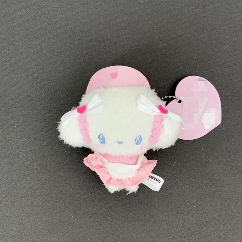Плюшевый кулон Kuromi Hello Kitty Melody с дизайном в виде платья медсестры Для девочек и детей Коллекционный Декор