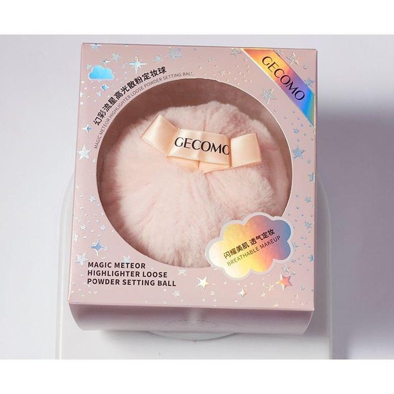 Violeta - Пуховка с мерцающей пудрой