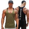 Мужская майка для фитнеса, тренажерный зал, мышцы, бодибилдинг, спортивный жилет, футболка, пуловер