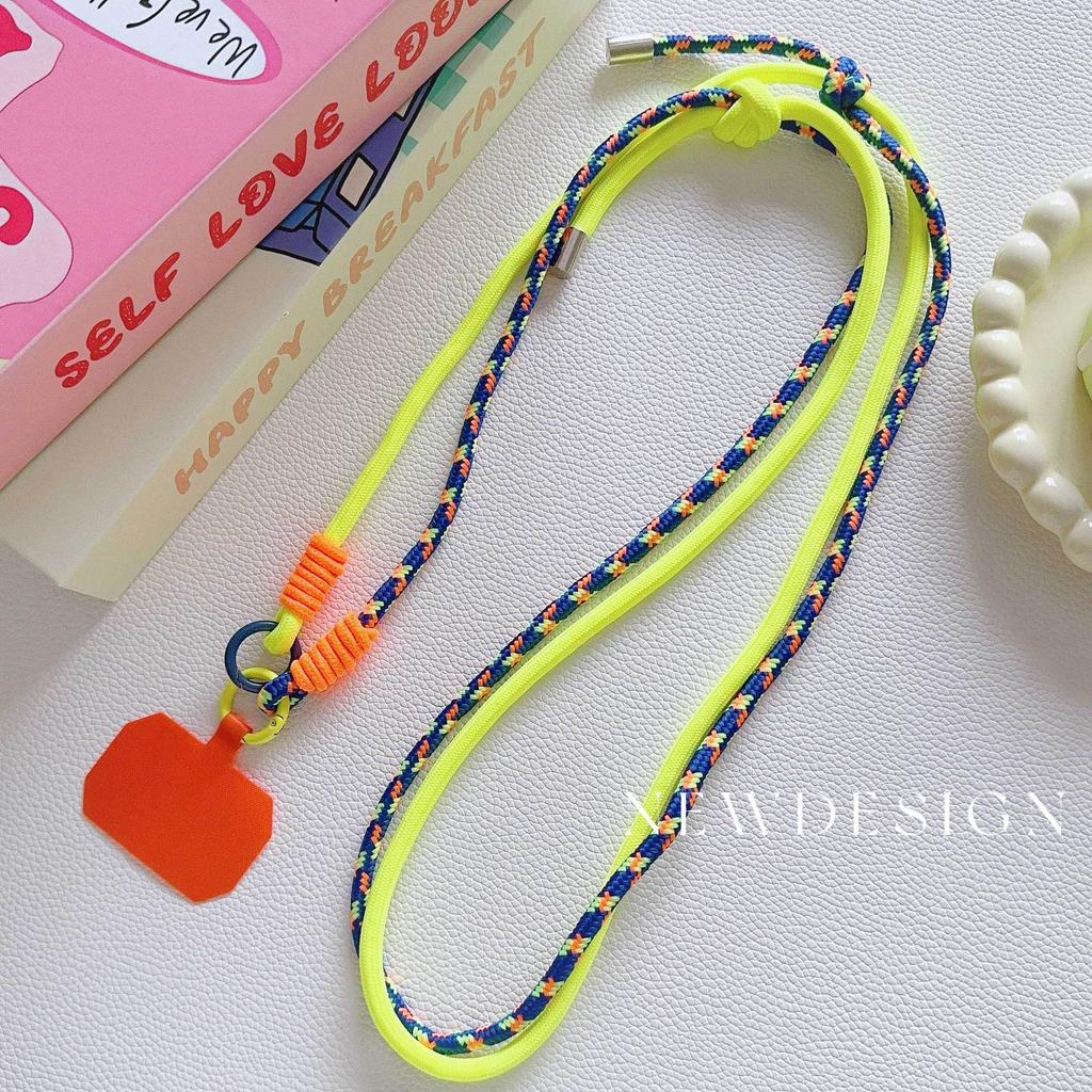 Creative Knot Mobile Phone Universal Lanyard Crossbody Rope Long Phone Lanyard Shoulder Strap Outdoor Phone Case Bag Lanyard