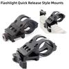 1PCS 25mm Scope Mounts Flashlight Quick Release Style Mounts For 20mm Standard Picatinny/Weaver Rail