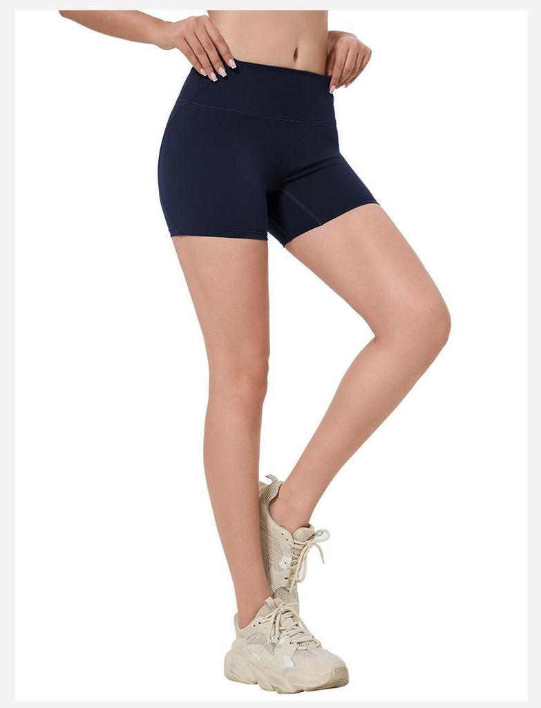 2024 High Waist Peach Lift Yoga Shorts: Quick-Dry Fitness & Pilates Underwear