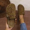 Women Clogs Slippers 2024 New Trend Cork Clogs Sandals Classic Mules Outdoor Cork Anti Skid Shoes with Arch Support Slides Women