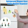5/6/11Pcs Mini Vase Refrigerator Magnet DIY Home Office Kitchen Locker Fridge 3D