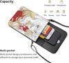 [Barasu] The Rose of Versailles Genuine Leather Smartphone Pouch Shoulder Bag, Thin, Women's and Men's Mini Pouch, Popular Wallet, Crossbody Bag