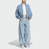 (WMNS) adidas CTT Jacket Asia Sizing 'Light Denim' Women's JZ9924
