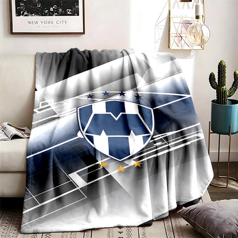 CF Monterrey Theme Personalized Outdoor Flannel Blankets Soft And Suitable For All Seasons Perfect For Sofas Beds And Camping