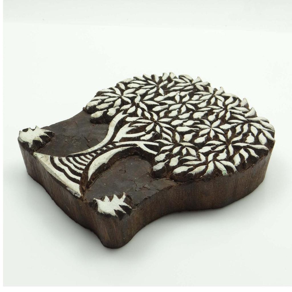 Вырезанное вручную дерево, индийская деревянная марка, штамп для вырезок, текстильный печатный блок