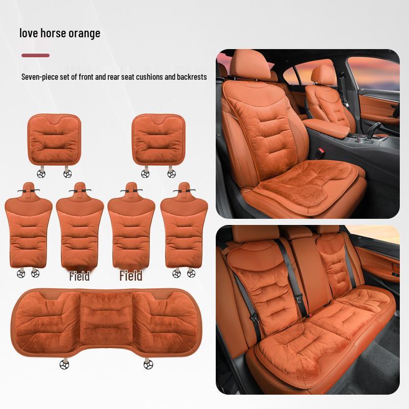 Совместимо с Changan cs55/cs75plus/t/k Зимняя Фланелевая Утолщенная Подушка на Сиденье